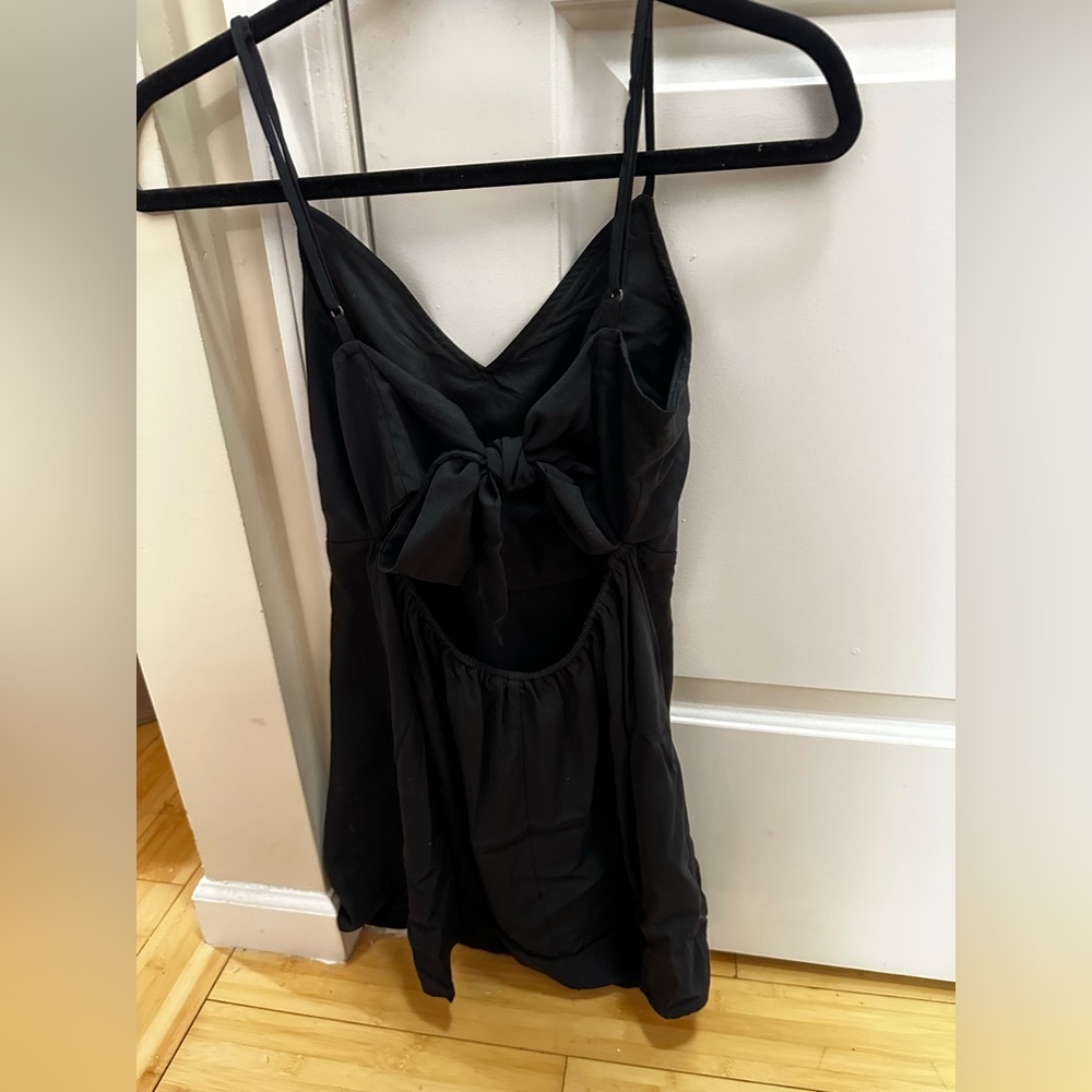 Cocktail Black Bow Dress Small Forever21